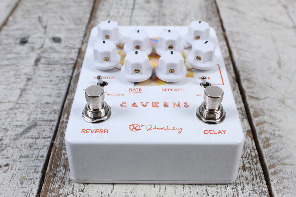 Keeley Caverns Delay / Reverb V2 Electric Guitar Delay and Reverb Effects Pedal