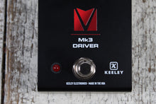 Load image into Gallery viewer, Keeley Mk3 Driver Andy Timmons Full Range Overdrive Guitar Effects Pedal