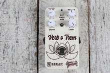 Load image into Gallery viewer, Keeley Verb o Trem Eddie Heinzelman Reverb / Tremolo Pedal Guitar Effects Pedal