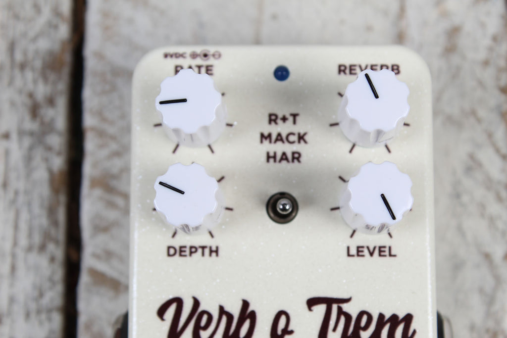 Keeley Verb o Trem Eddie Heinzelman Reverb / Tremolo Pedal Guitar Effects Pedal