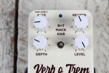 Load image into Gallery viewer, Keeley Verb o Trem Eddie Heinzelman Reverb / Tremolo Pedal Guitar Effects Pedal