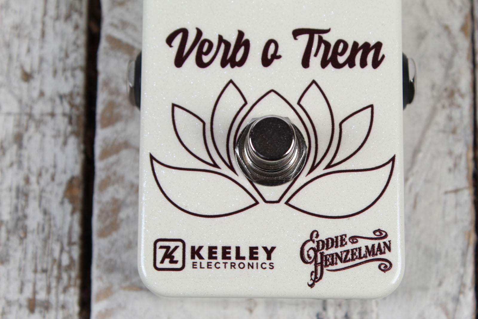 Keeley Verb o Trem Eddie Heinzelman Reverb / Tremolo Pedal Guitar Effects Pedal