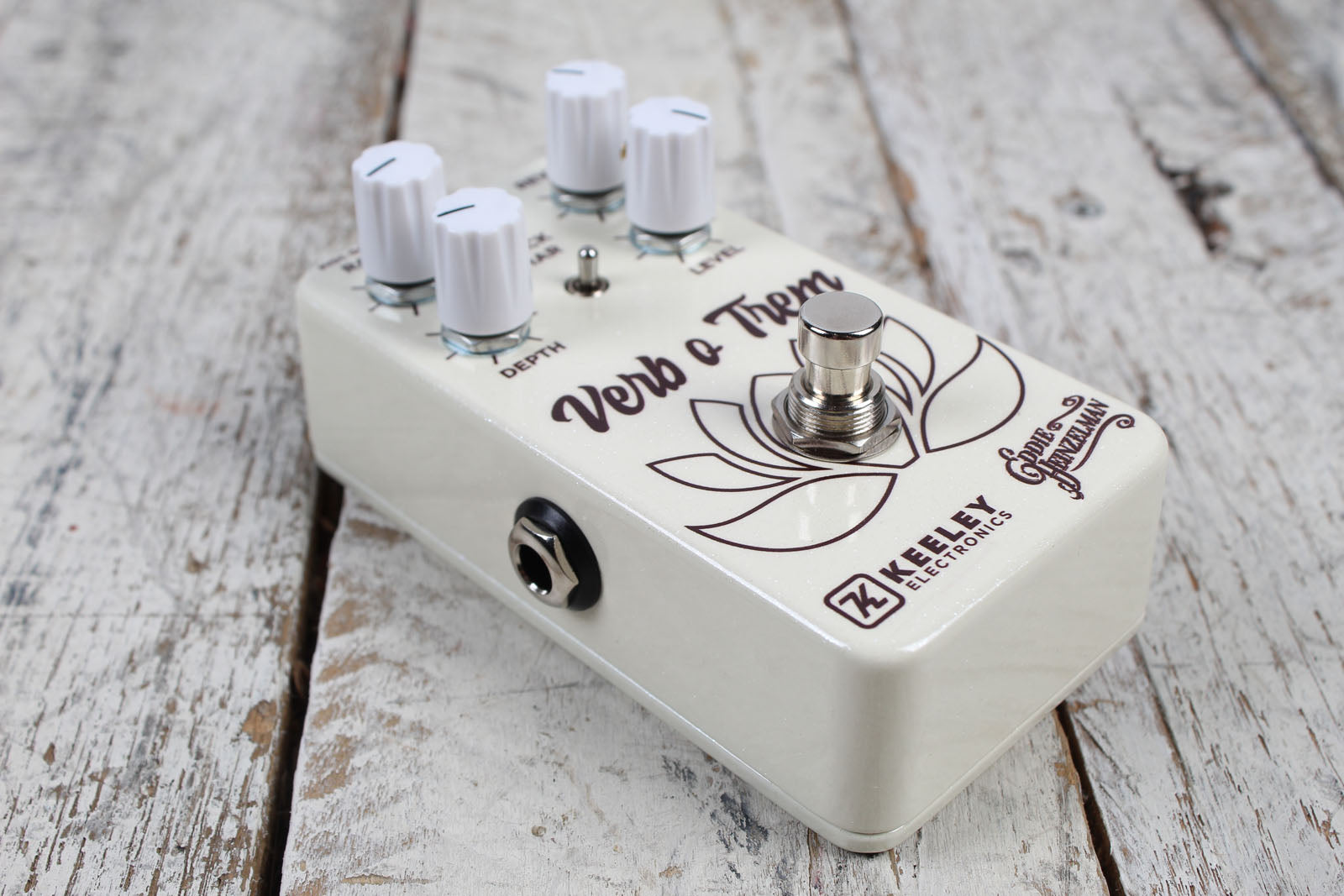 Keeley Verb o Trem Eddie Heinzelman Reverb / Tremolo Pedal Guitar Effects Pedal