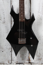 Load image into Gallery viewer, BC Rich Warlock Bass 4 String Bass Electric Guitar with Hardshell Case