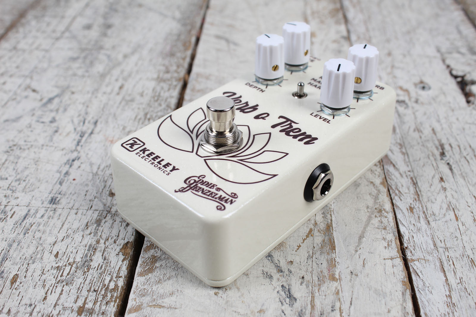 Keeley Verb o Trem Eddie Heinzelman Reverb / Tremolo Pedal Guitar Effects Pedal