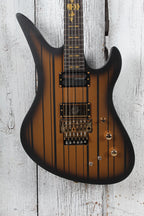 Schecter Synyster Gates Custom-S Electric Guitar Satin Gold Burst Finish
