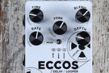 Load image into Gallery viewer, Keeley ECCOS Delay / Looper Pedal Electric Guitar Delay and Loop Effects Pedal