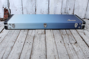 Fender Ombre Stratocaster and Telecaster Hardshell Guitar Case Belair Blue