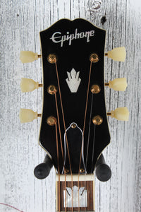 Epiphone J-200 Super Jumbo Acoustic Electric Guitar Aged Vintage Sunburst Gloss