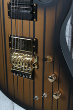 Schecter Synyster Gates Custom-S Electric Guitar Satin Gold Burst Finish