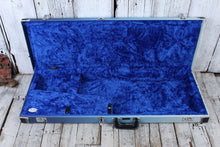 Load image into Gallery viewer, Fender Ombre Stratocaster and Telecaster Hardshell Guitar Case Belair Blue