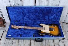 Load image into Gallery viewer, Fender Ombre Stratocaster and Telecaster Hardshell Guitar Case Belair Blue