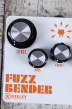 Keeley Fuzz Bender 3 Transistor Hybrid Fuzz Guitar Hybrid Fuzz Effects Pedal