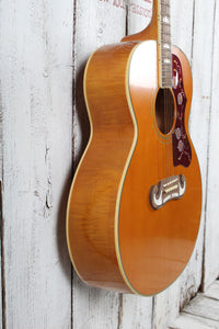 Epiphone J-200 Super Jumbo Acoustic Electric Guitar Aged Antique Natural Gloss