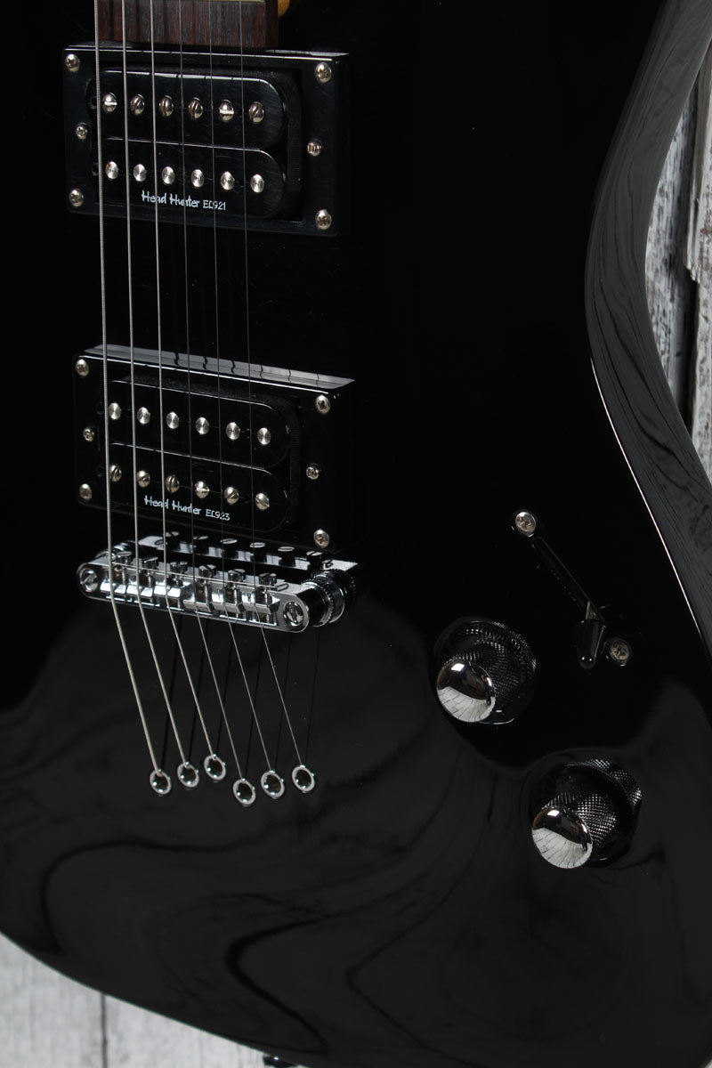 Washburn AX3 Pro Solid Body Electric Guitar Black Finish