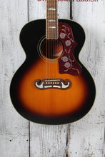 Load image into Gallery viewer, Epiphone J-200 Super Jumbo Acoustic Electric Guitar Aged Vintage Sunburst Gloss