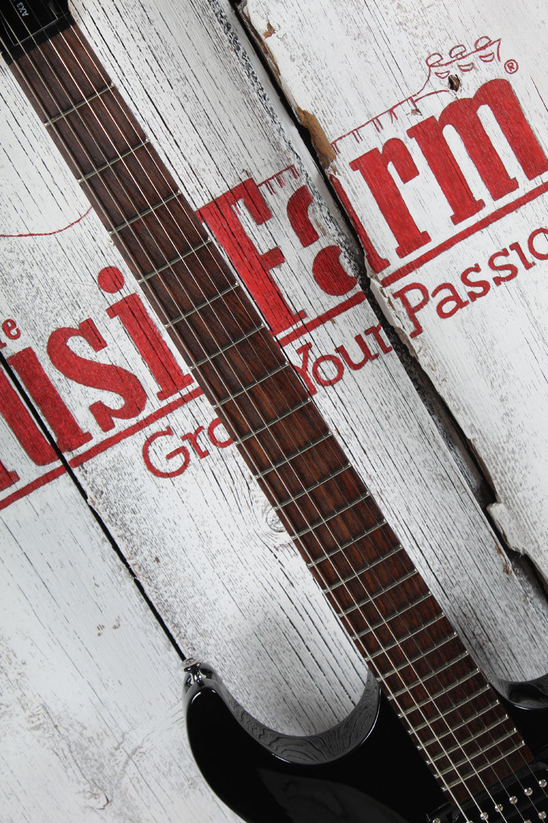 Washburn AX3 Pro Solid Body Electric Guitar Black Finish