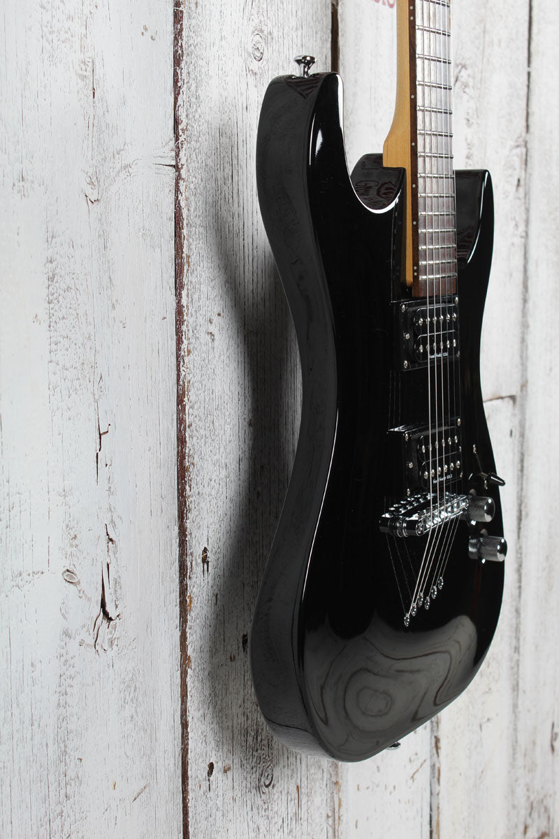 Washburn AX3 Pro Solid Body Electric Guitar Black Finish