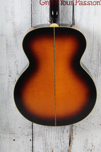 Epiphone J-200 Super Jumbo Acoustic Electric Guitar Aged Vintage Sunburst Gloss