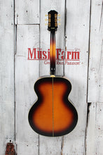 Load image into Gallery viewer, Epiphone J-200 Super Jumbo Acoustic Electric Guitar Aged Vintage Sunburst Gloss