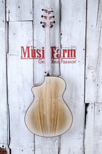 Load image into Gallery viewer, Breedlove Pursuit Exotic S Concert White Sand CE Acoustic Electric Guitar