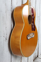 Epiphone J-200 Super Jumbo Acoustic Electric Guitar Aged Antique Natural Gloss