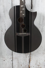 Schecter DJ Ashba Acoustic Electric Guitar Solid Spruce Top Carbon Grey Finish