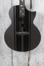 Schecter DJ Ashba Acoustic Electric Guitar Solid Spruce Top Carbon Grey Finish