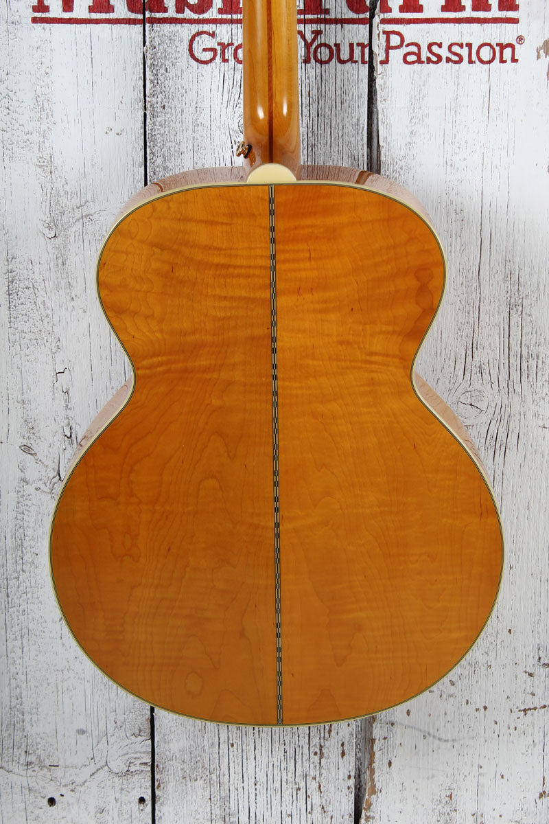 Epiphone J-200 Super Jumbo Acoustic Electric Guitar Aged Antique Natural Gloss