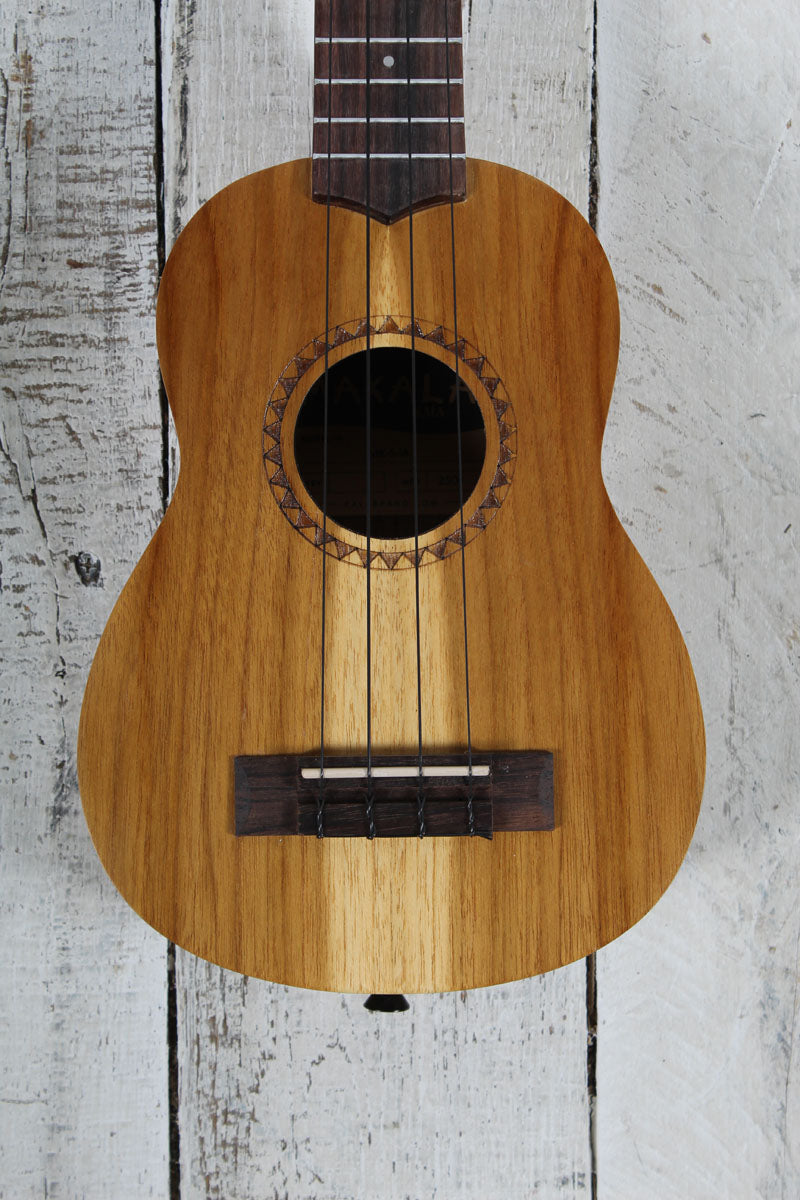 Makala Indonesian Acacia Soprano Ukulele MK-S-IA Soprano Uke Natural Finish