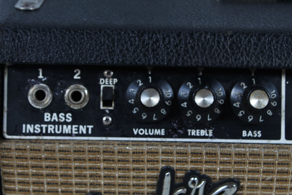 Fender Vintage 1965 Bassman Guitar Amplifier Head with Bandmaster 2 x 12 Cabinet