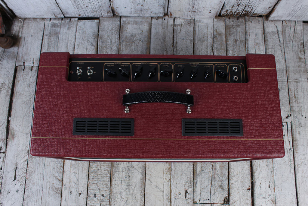 VOX AC15C1 Red Limited Edition Electric Guitar Amplifier 1 x 12 Tube Combo Amp