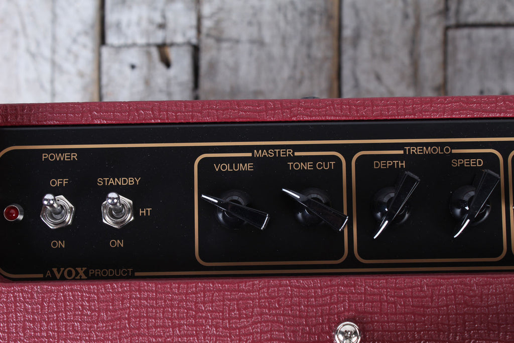 VOX AC15C1 Red Limited Edition Electric Guitar Amplifier 1 x 12 Tube Combo Amp