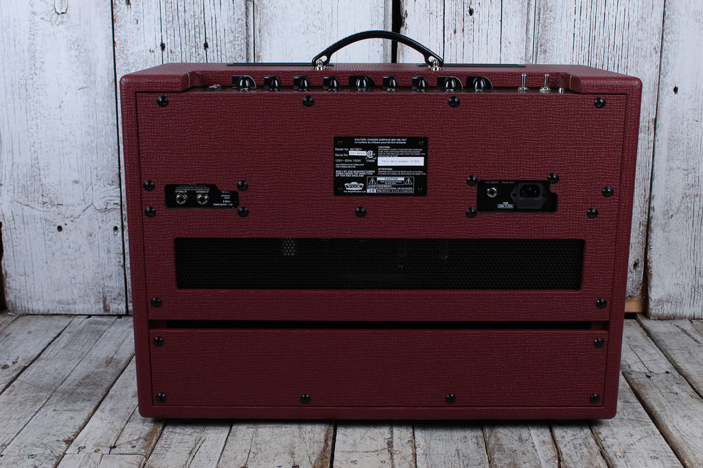 VOX AC15C1 Red Limited Edition Electric Guitar Amplifier 1 x 12 Tube Combo Amp