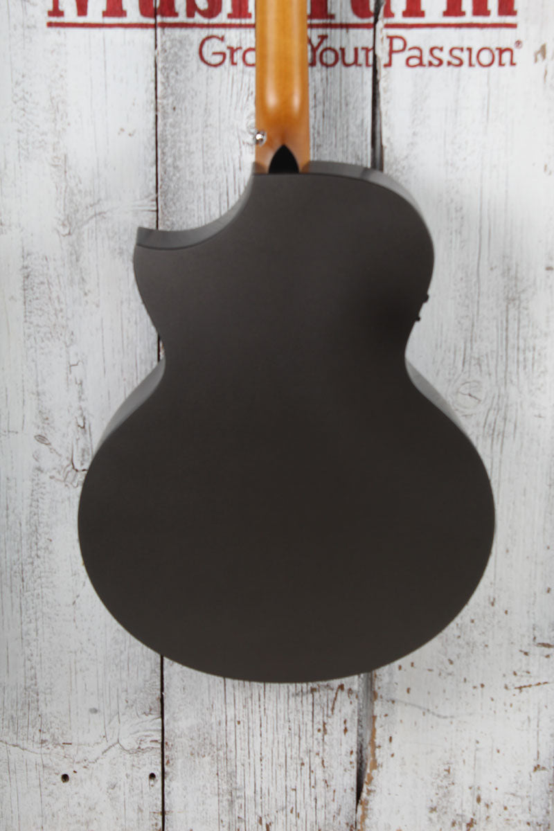 Schecter DJ Ashba Acoustic Electric Guitar Solid Spruce Top Carbon Grey Finish
