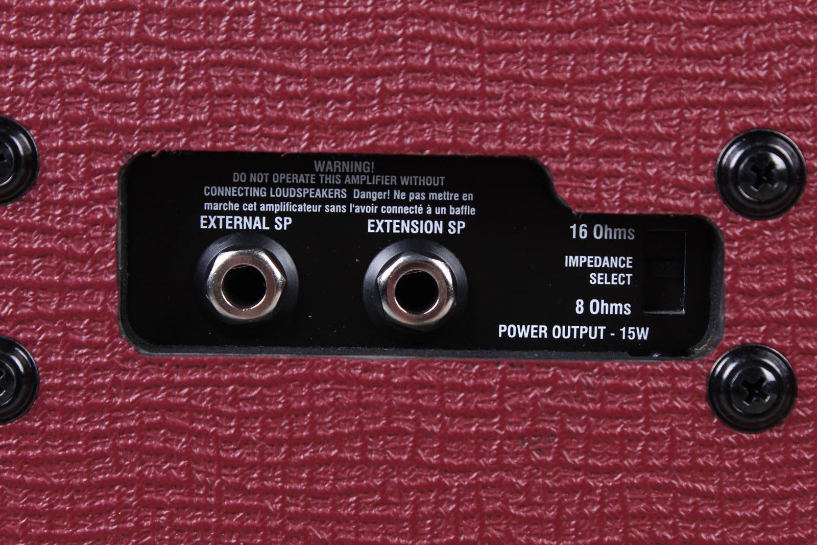 VOX AC15C1 Red Limited Edition Electric Guitar Amplifier 1 x 12 Tube Combo Amp