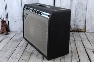 Fender Vintage 1976 "Silverface" Deluxe Reverb Electric Guitar Combo Amplifier