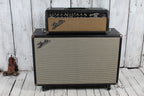 Fender Vintage 1965 Bassman Guitar Amplifier Head with Bandmaster 2 x 12 Cabinet