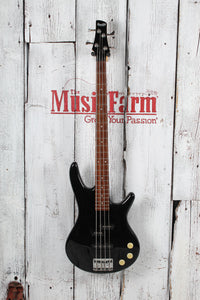 Ibanez GSR200 Solid Body 4 String Electric Bass Guitar Black Finish