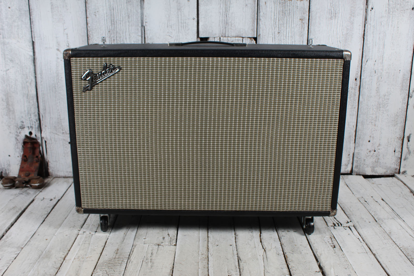 Fender Vintage 1965 Bassman Guitar Amplifier Head with Bandmaster 2 x 12 Cabinet