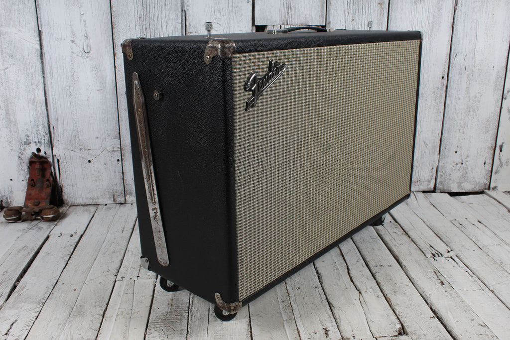 Fender Vintage 1965 Bassman Guitar Amplifier Head with Bandmaster 2 x 12 Cabinet