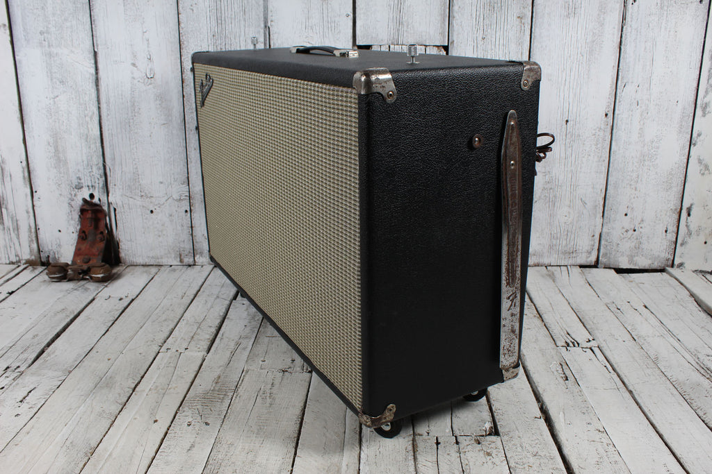 Fender Vintage 1965 Bassman Guitar Amplifier Head with Bandmaster 2 x 12 Cabinet