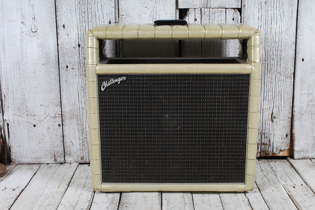 Kustom Vintage Challenger Tuck and Roll Amplifier Cabinet with Speaker AS IS