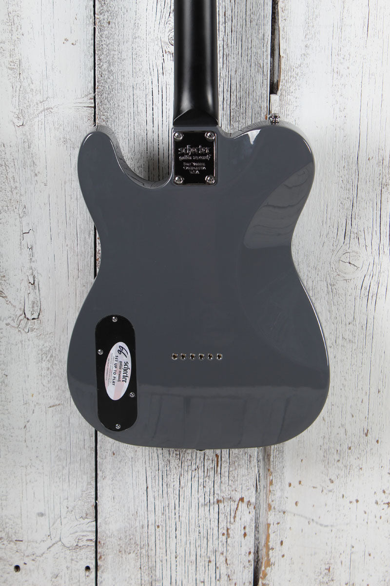 Schecter PT EX Solid Body ELectric Guitar Dorian Gray Finish