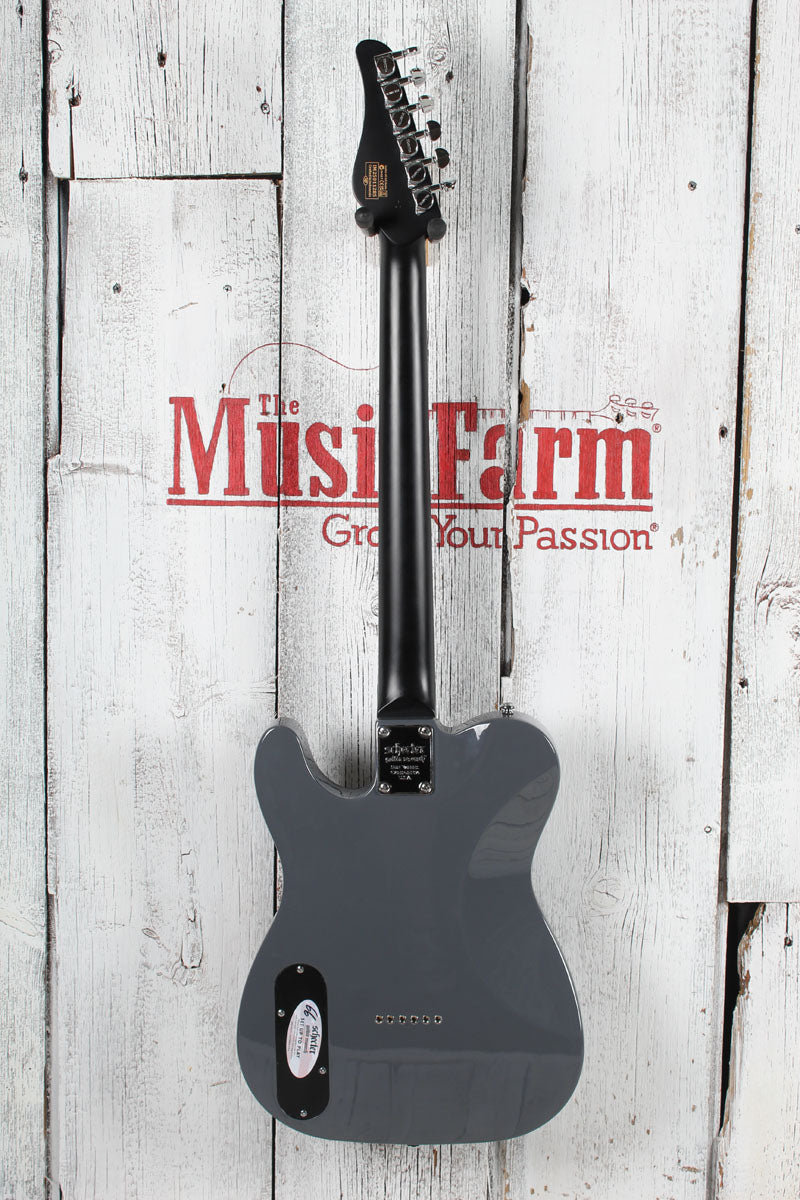 Schecter PT EX Solid Body ELectric Guitar Dorian Gray Finish