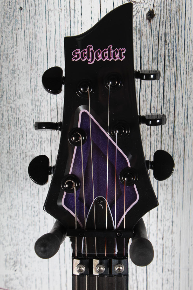 Schecter C-1 FR-S Przym Vespid Solid Body Electric Guitar Purple Pryzm