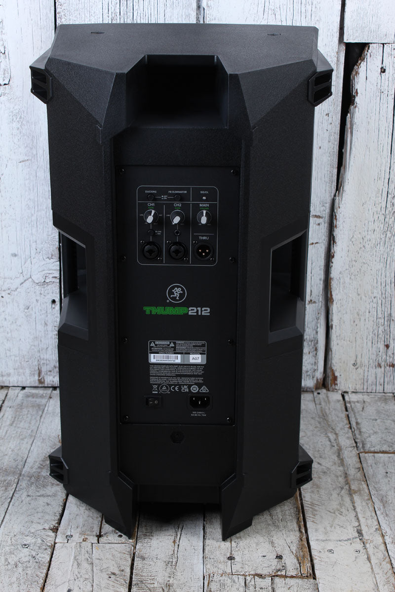 Mackie Thump212 12 Inch Powered Loud Speaker 1400 Watt Speaker with 2 Channel Mixer