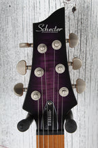 Schecter C-1 Standard Plus Electric Guitar Flame Maple Transparent Purple Burst