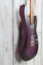 Schecter C-1 Standard Plus Electric Guitar Flame Maple Transparent Purple Burst