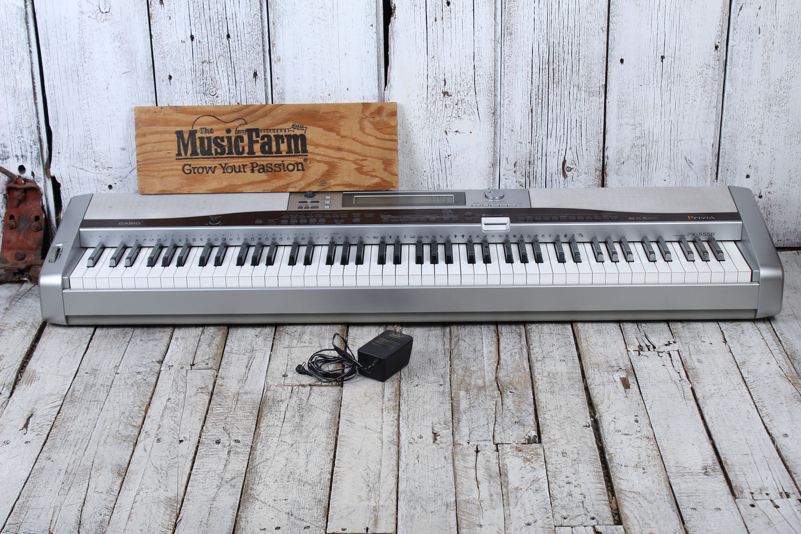 Casio Privia PX-555R Digital Piano 88 Key Digital Keyboard with Power Supply Secondary image